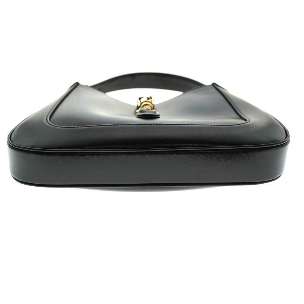 Gucci Black Hobo Bag Handbag Jackie Leather